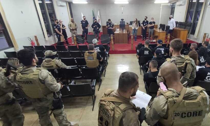 Vice-prefeito de Perdizes e funcionários da prefeitura são presos em operação para coibir crimes eleitorais - Polícia Civil/Divulgação