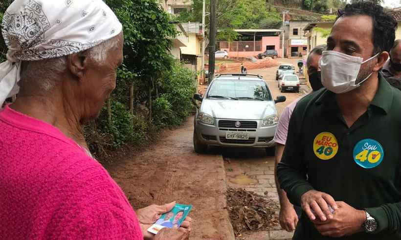 Após falso positivo para COVID-19, candidato em Itabira retoma agenda externa - Reprodução/Facebook Marco Antônio Lage