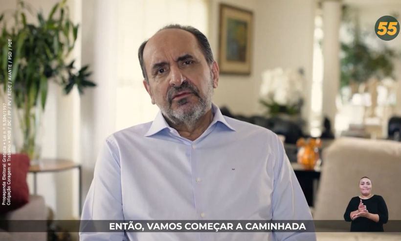 Kalil tem maior impacto nas redes sociais desde início da propaganda eleitoral - Reprodução/YouTube Alexandre Kalil