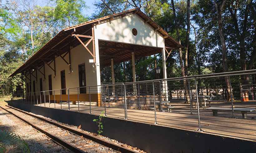 Patrimônio de Ipatinga, Estação Pedra Mole será reaberta nesta quinta-feira - Polliane Silva/Divulgação