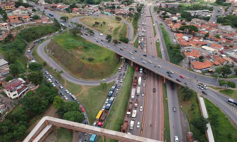 Saída para o feriado: como estão as principais rodovias que cortam Minas - Mateus Parreiras/EM/D.A Press - 27/12/19