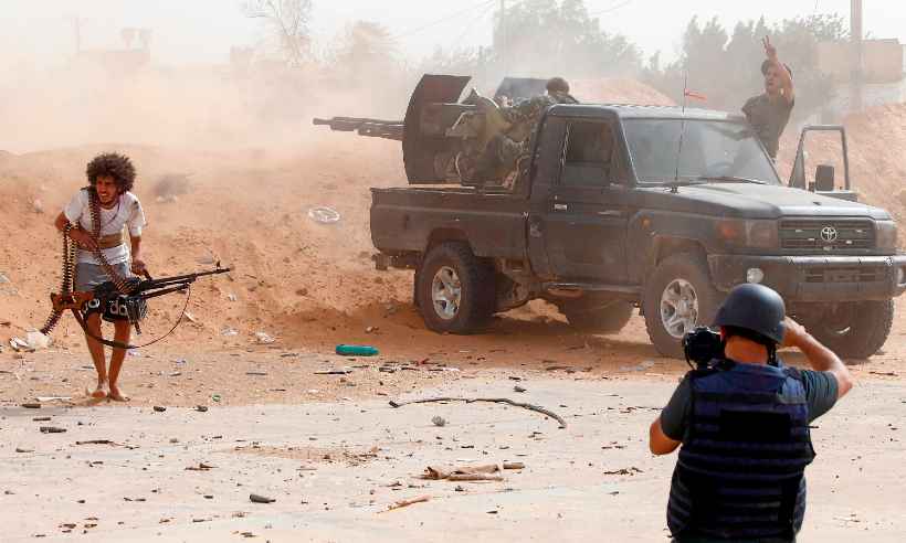 Unesco: Assassinatos de jornalistas diminuem, mas impunidade persiste - Mahmud TURKIA/AFP - 25/5/19