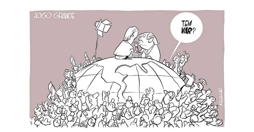Disputa acirrada - Kleber