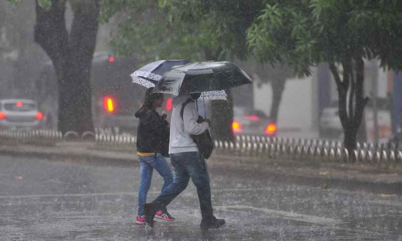 Atenção, BH: Defesa Civil alerta para pancadas de chuva - Gladyston Rodrigues/EM/D.A Press