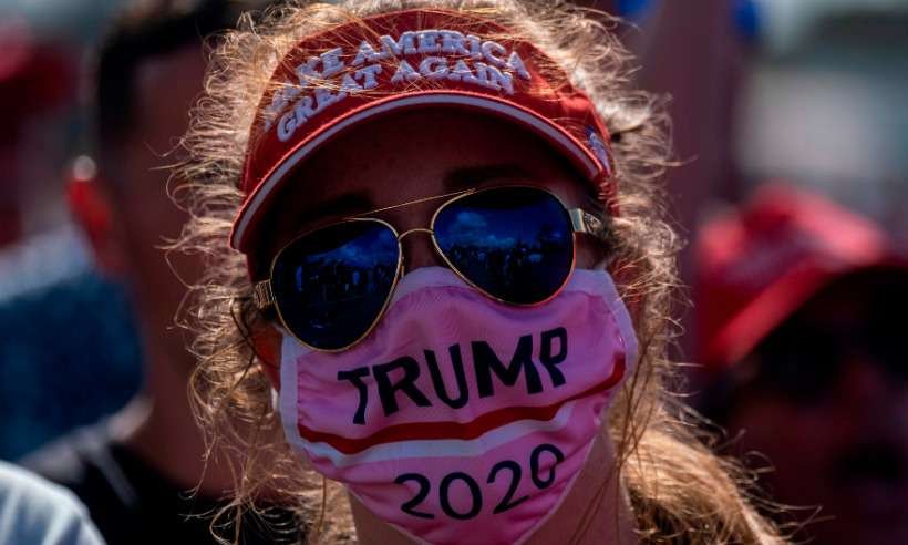 Eleições nos EUA: Latinos ajudaram na vitória de Trump na Flórida - Ricardo Arduengo/AFP