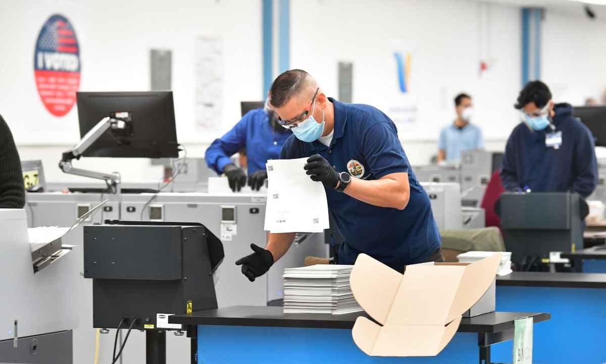 Eleição nos EUA: Nevada suspende divulgação de resultados até esta quinta - AFP / Frederic J. BROWN