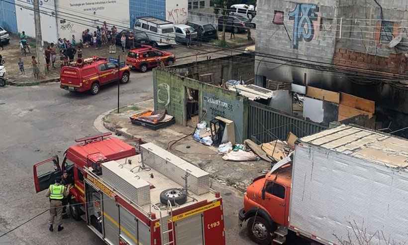 Incêndio em apartamento mobiliza bombeiros no Bairro Castelo - Reprodução da internet/WhatsApp