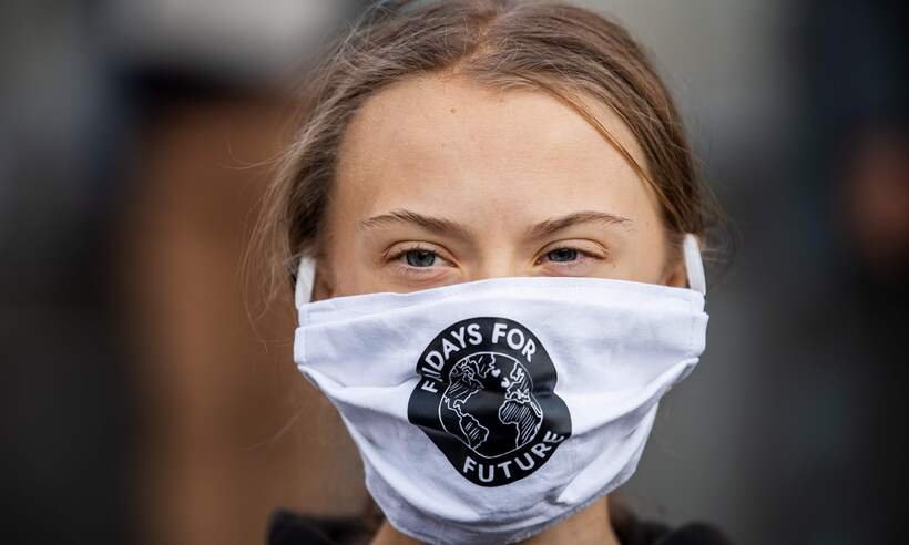  Greta Thunberg resgata tuíte antigo e ironiza Trump: 'Calma, Donald' - AFP / JONATHAN NACKSTRAND