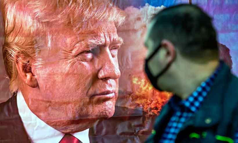Vitória de Joe Biden sobre Donalod Trump não foi por nocaute - Wacheslav Oseledko/AFP