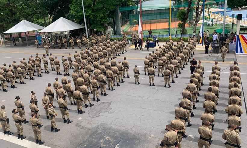 Minas: 900 soldados da PM começam a atuar no 1º turno das eleições - Bárbara Donhini/Imprensa MG/Divulgação