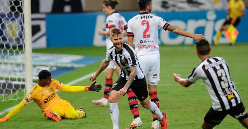 Para o Galo, Flamengo virou o Cruzeiro, freguês de carteirinha - Alexandre Guzanshe/EM/D.A Press