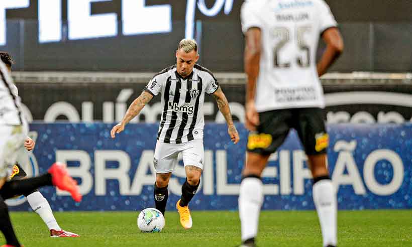 Galo supera erro do VAR e vira com gols de Guilherme Arana e Marrony - PEDRO SOUZA/ATLÉTICO