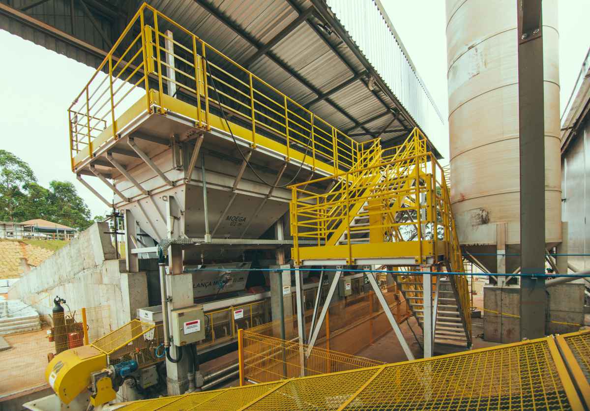 Fábrica testa uso de rejeitos de minério na construção civil - Vale/Divulgação