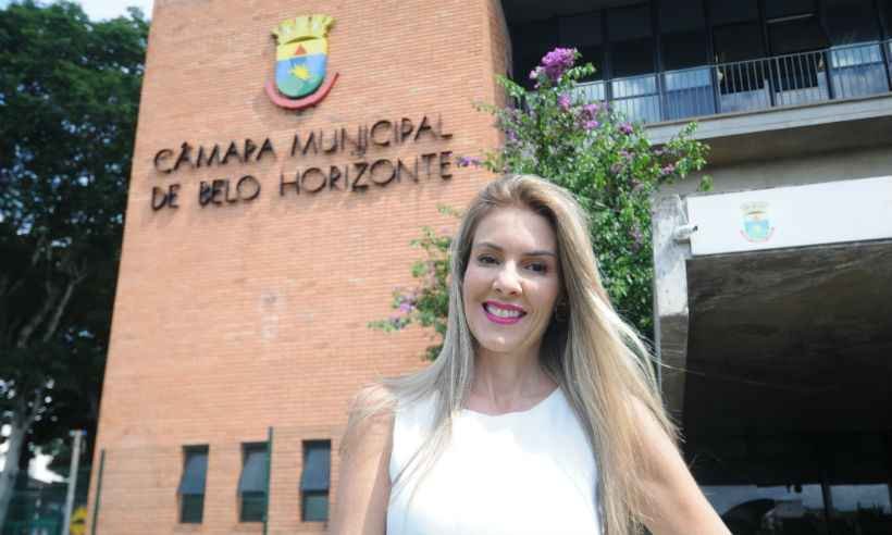 'Minha bandeira é a defesa da família', diz vereadora eleita em BH - Leandro Couri/EM/D. A. Press