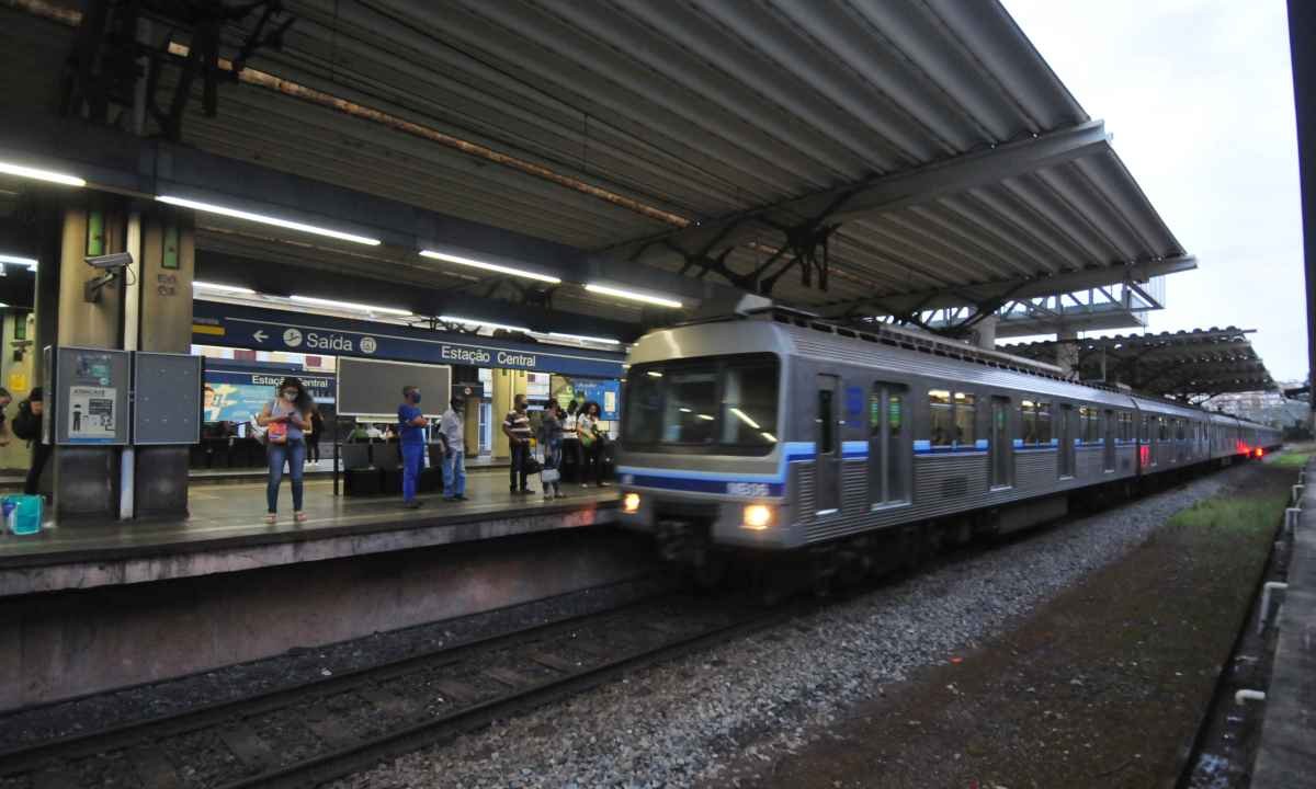 Repasse de verba bilionária ao Tesouro Nacional pode dificultar expansão do metrô de BH - Túlio Santos/EM/D.A Press