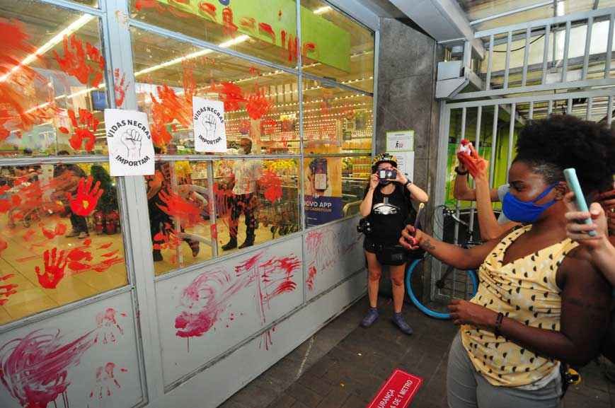 Morte de cliente negro no Carrefour expõe ausência de responsabilidade social - Gladyston Rodrigues/EM/D.A Press
