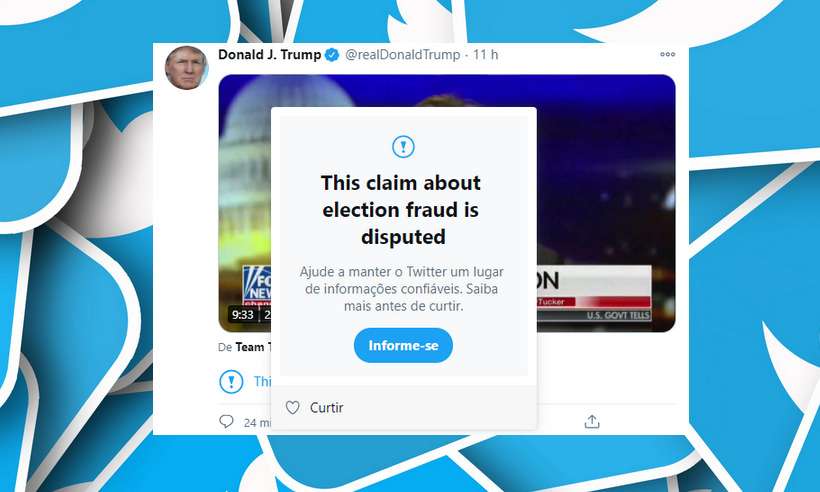 Twitter exibirá alerta para quem curtir tweets com informações falsas - Divulgação/Twitter
