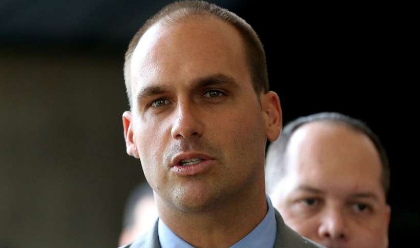 Embaixada da China repudia postagem de Eduardo Bolsonaro sobre 5G - Marcelo Casal Jr/Agência Brasil