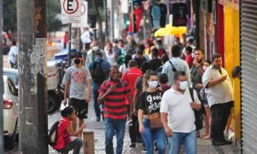 COVID-19 em BH: leitos têm leve queda na ocupação, mas taxa de incidência sobe - Gladyston Rodrigues/EM/D.A Press