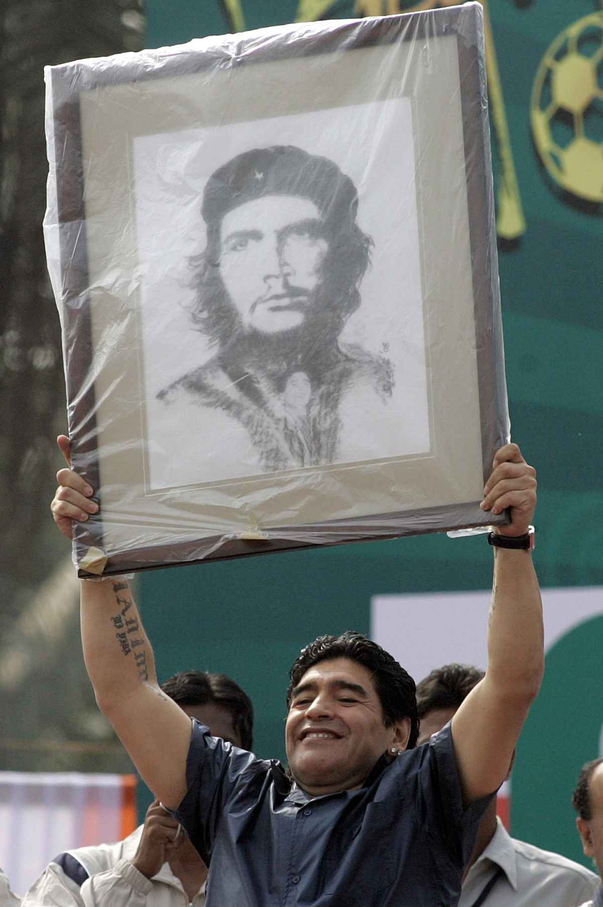 Ligado a Fidel e Chávez, Maradona teve ajuda de 'neoliberal' para virar técnico de futebol - Parth Sanyal/AFP