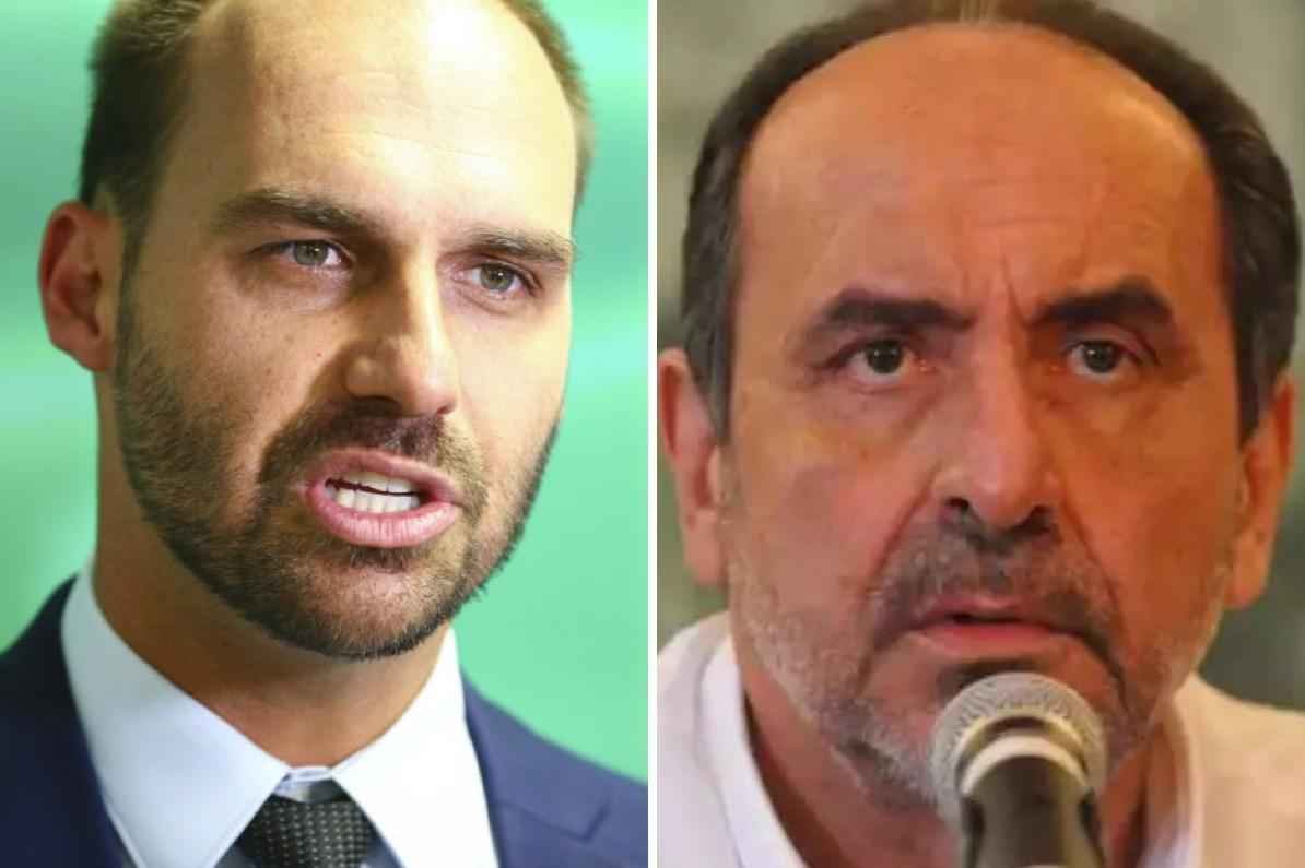 Eduardo Bolsonaro volta a chamar Kalil de 'ditador' - Agência Brasil/Reprodução
Alexandre Guzanshe/EM/D.A Press