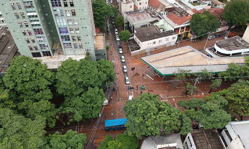 PBH anuncia estudos para prevenir enchentes na Avenida Prudente de Morais - Mateus Parreiras/EM/D.A Press - 29/01/2020