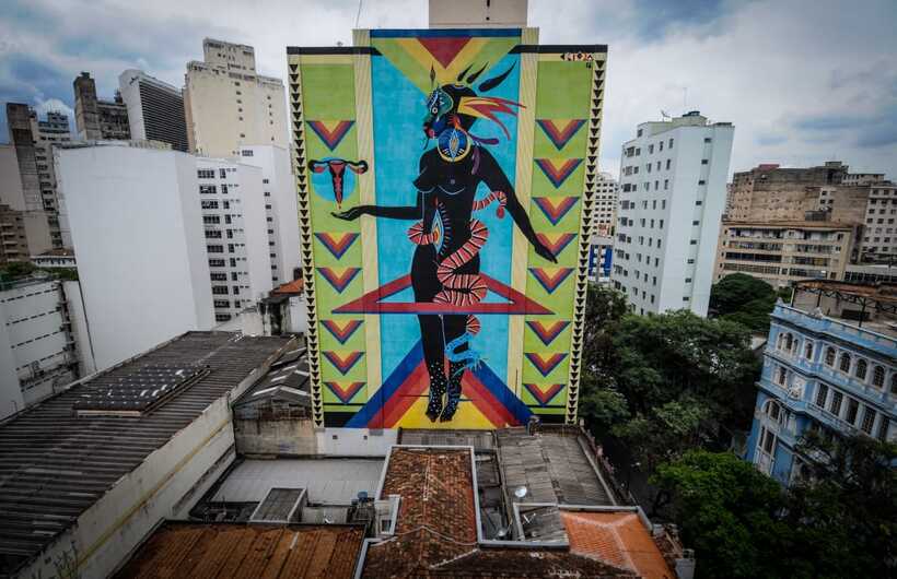 'Estou questionando o síndico', diz morador que judicializou mural do Cura - Leandro Couri/EM/D.A Press