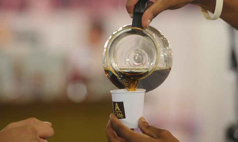 Concurso para definir melhor café de Minas chega na fase final - Leandro Couri/EM/D.A Press
