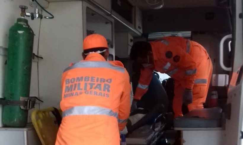 Adolescente quase perde o pênis ao acender artefato explosivo - Corpo de Bombeiros/Divulgação