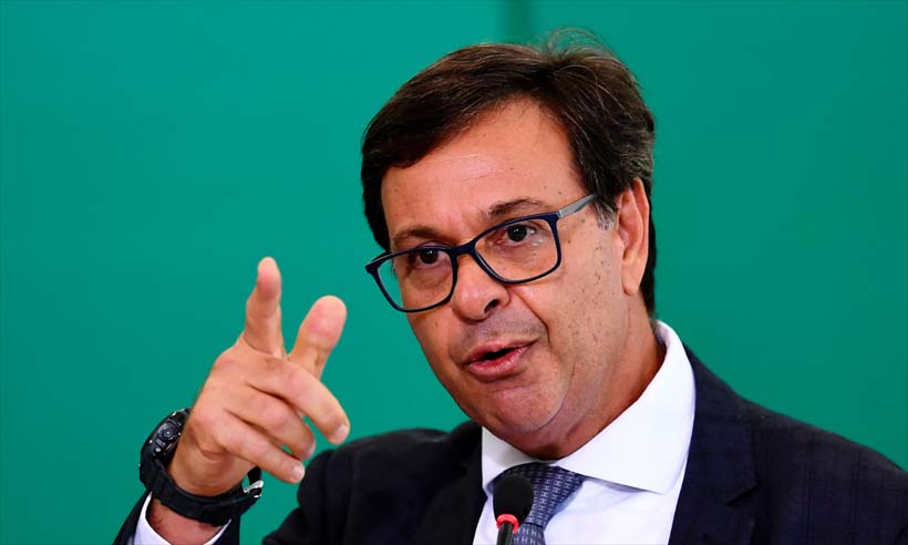 Novo ministro do turismo, Gilson Machado esteve em 'lives' com Bolsonaro - FP / EVARISTO SA