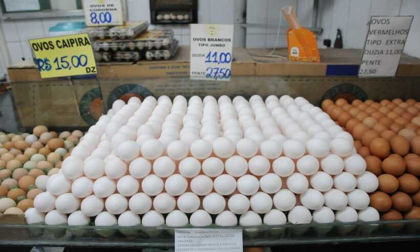 Com alta no preço das carnes, ovos têm maior produção em 33 anos - Juarez Rodrigues/DAPress-EM