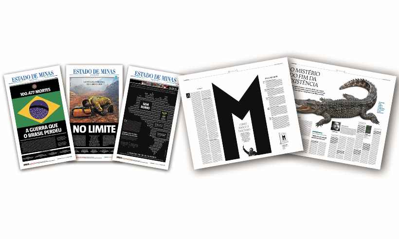 Estado de Minas recebe 5 prêmios internacionais de design de notícias