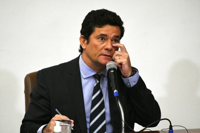 Moro: há desvio de finalidade na ação em benefício de Flávio Bolsonaro - Ed Alves/CB/D.A Press - 24/4/20