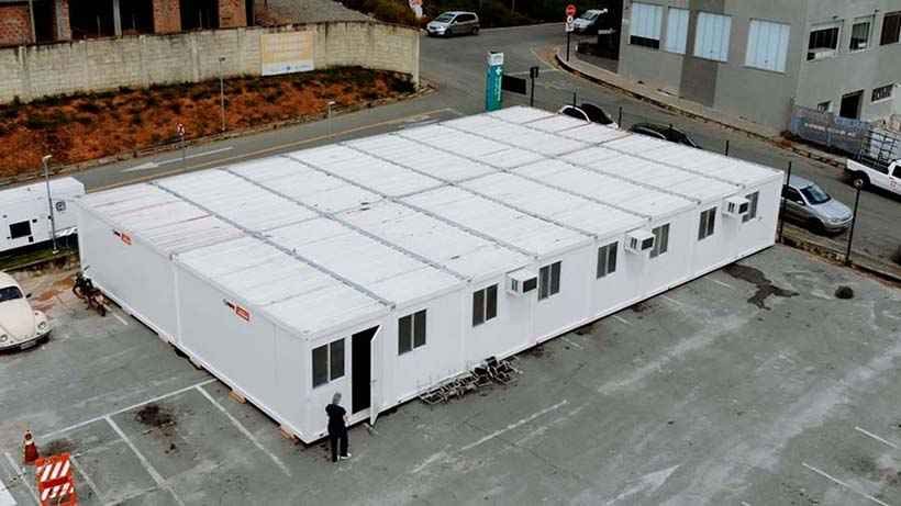Instituto recebia R$ 1,5 mi a mais ao mês para gerir Hospital de Campanha - Divulgação/Prefeitura de Divinópolis
