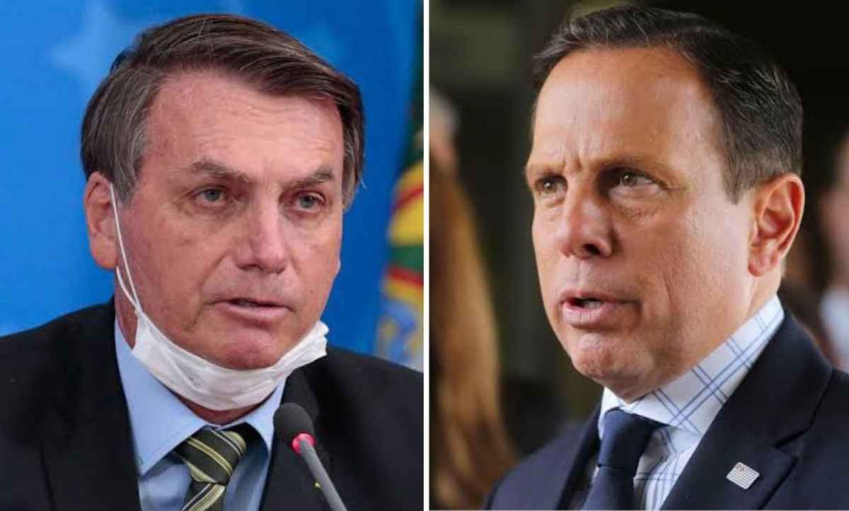 Bolsonaro chama Doria de 'rato' e alfineta: 'Calcinha apertada' - Agência Brasil/Reprodução