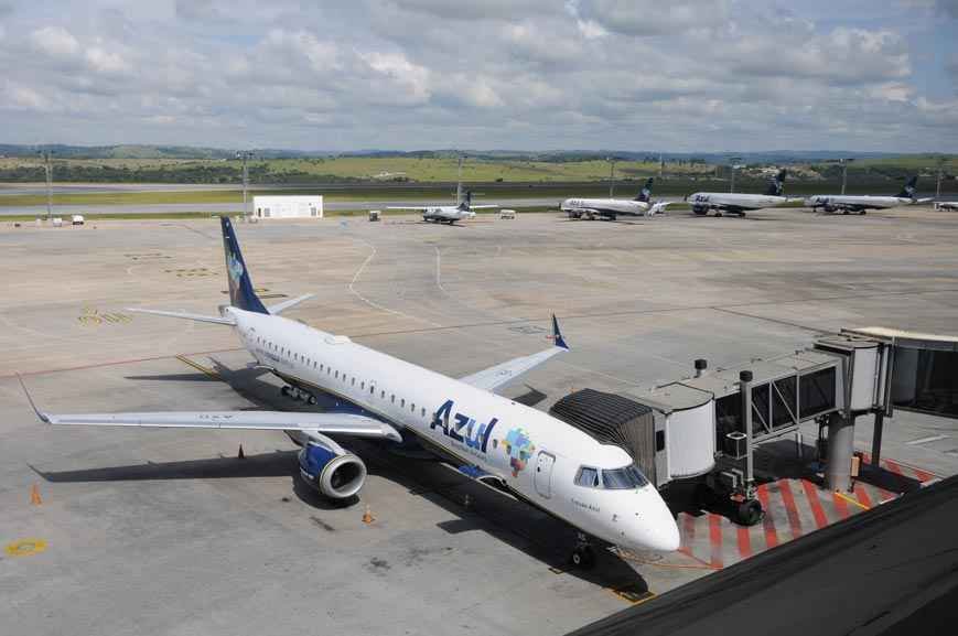 Na aviação, até mesmo os bilhetes corporativos estão em recuperação - Juarez Rodrigues/EM/D.A Press 
