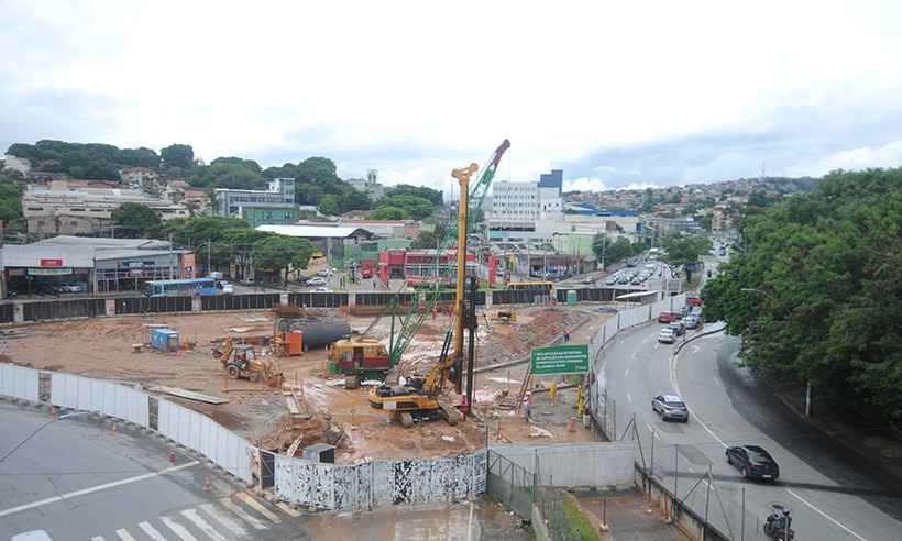 Começa licitação para 3ª etapa das obras contra enchentes na Vilarinho - Leandro Couri/EM/D.A Press - 10/12/2020