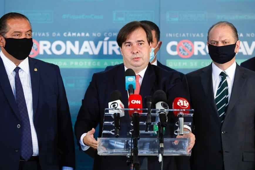 Maia articula centro-esquerda, enquanto bloco do Centrão se consolida - Gustavo Sales/Câmara dos Deputados - 20/8/20