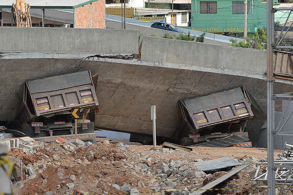 Justiça condena engenheiros do viaduto que caiu em BH na Avenida Pedro I - TJMG
