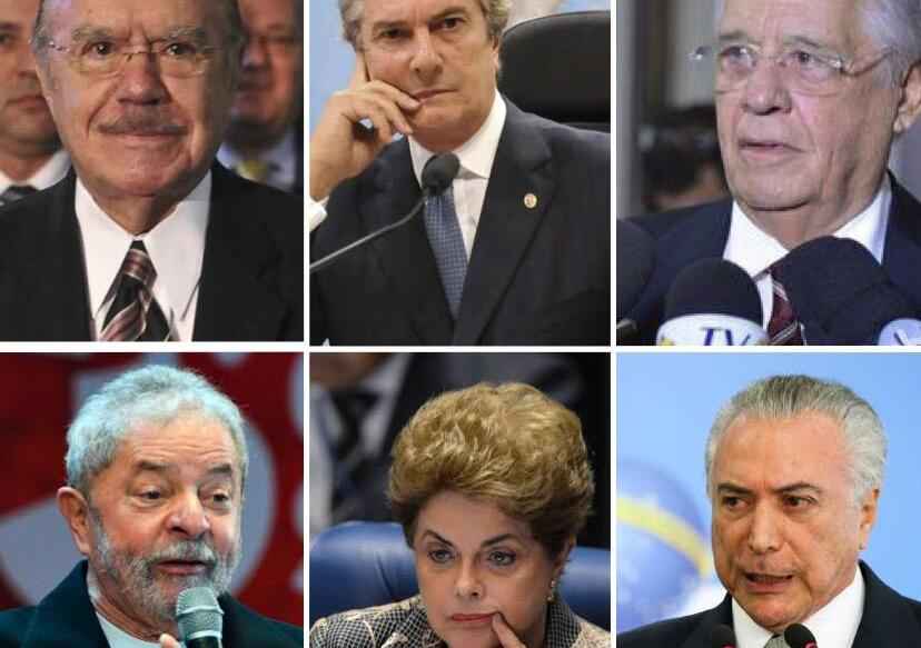 Doria convida Sarney, Collor, FHC, Lula, Dilma e Temer para tomar CoronaVac - Agência Brasil/Reprodução