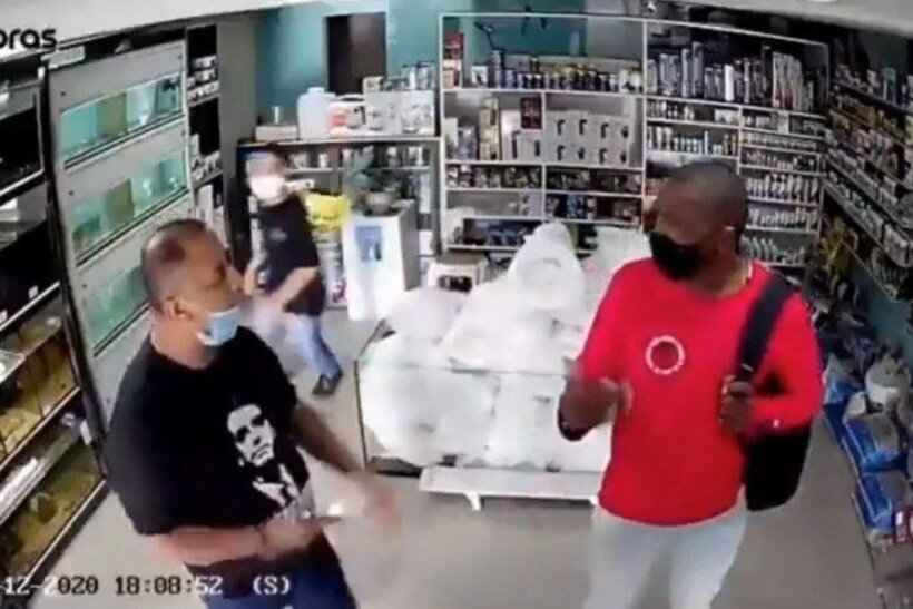 Homem sofre agressão após defender mulher de assédio no DF; veja vídeo - Reprodução/vídeo