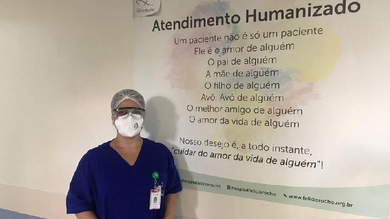 'O olhar aflito do paciente procura os nossos': o desabafo de psicóloga sobre casos de covid-19 que repercutiu nas redes - Arquivo pessoal