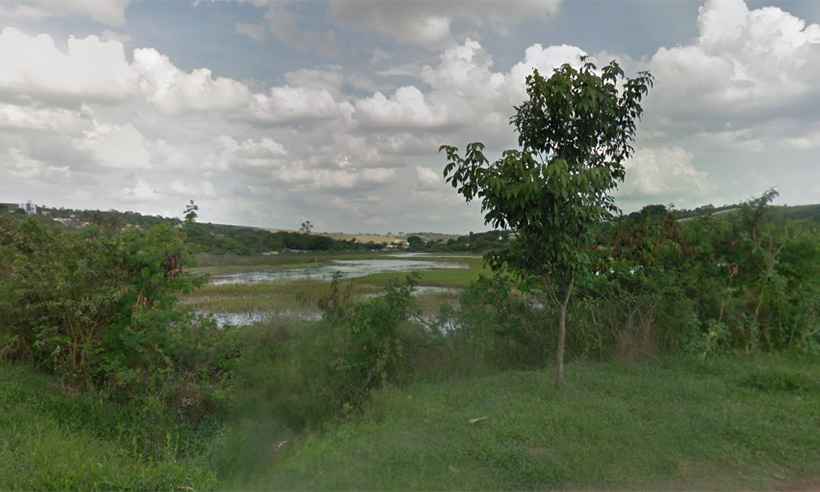 Colombiano morre afogado em lagoa de Confins, na Grande BH - Reprodução da internet/Google Maps