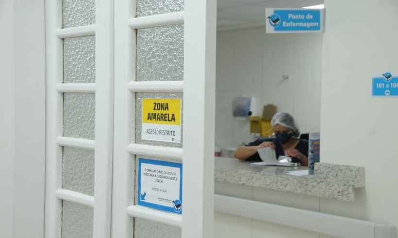 COVID-19: Hospital da Baleia atinge 100% de ocupação de leitos de CTI  - Juarez Rodrigues/EM