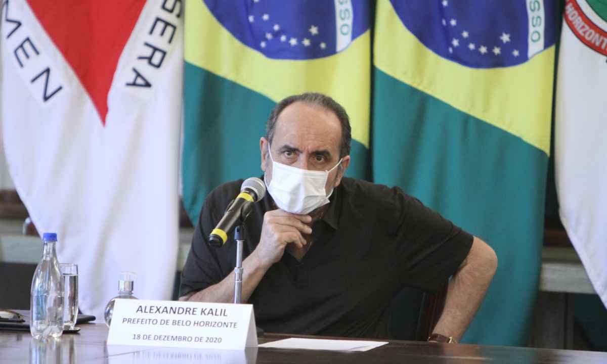 Assista ao vivo: Kalil fala sobre os rumos de BH no combate ao coronavírus  - Edésio Ferreira/EM/D.A Press - 18/12/2020