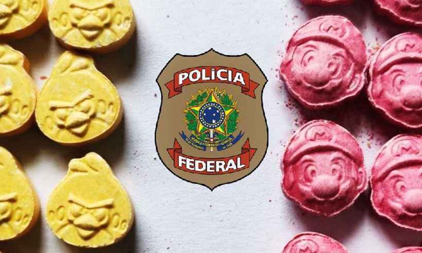 Homem é preso recebendo ecstasy pelo correio em Montes Claros - Polícia Federal/Divulgação