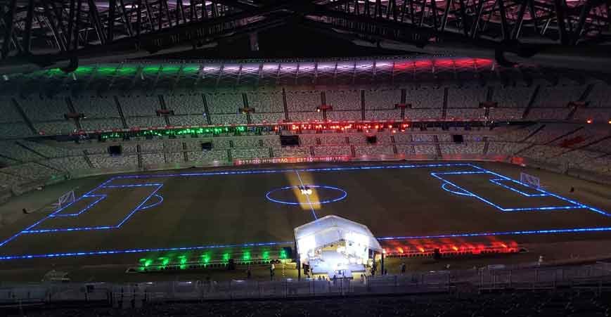 No centenário, devoção da torcida do Cruzeiro foi como gol de placa - CRUZEIRO/DIVULGAÇÃO