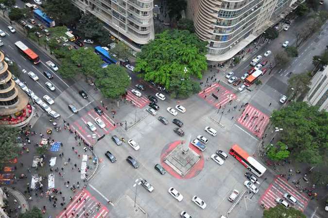 BH: Números mostram queda de 25% na criminalidade na região Centro-Sul  - Alexandre Guzanshe/EM/D.A Press