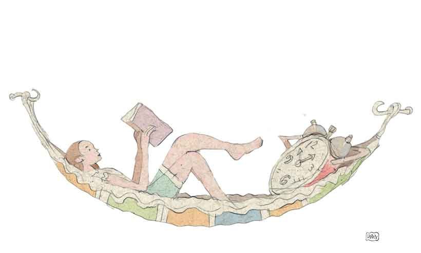 Viver um momento de cada vez e no presente