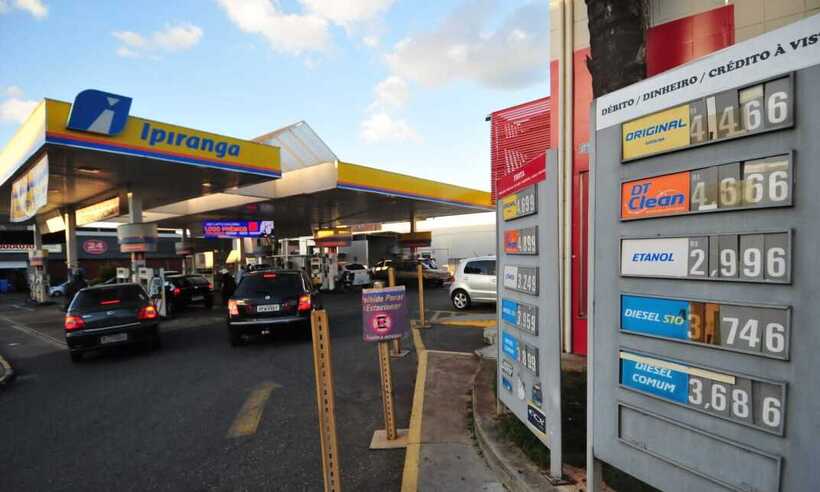 Preços de gasolina, etanol e diesel disparam na Grande BH, mostra pesquisa - Gladyston Rodrigues/EM/D.A Press